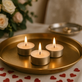 Roll-Up Beyaz Tealight Mum 8gr 100lü - 3