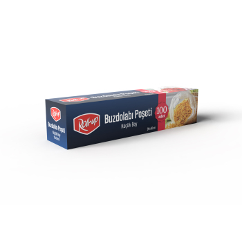 Roll-Up Buzdolabı Poşeti Küçük Boy 20x30cm 100 Adet - Roll-Up