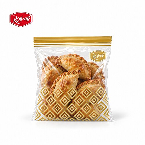 Roll-Up Çift Kilitli Buzdolabı Poşeti 1,2 L 20 Adet - Roll-Up