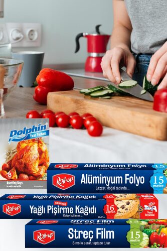 Roll-Up Ekonomik 4lü Mutfak Seti - 3