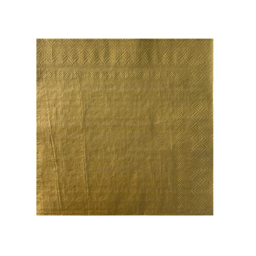 Roll-Up Kağıt Peçete Altın 33 x 33cm 20li - 2