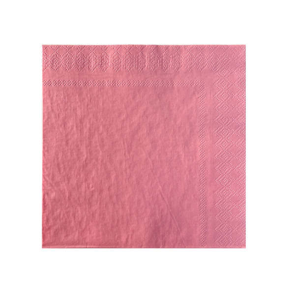 Roll-Up Kağıt Peçete Pembe 33 x 33cm 20li - 2