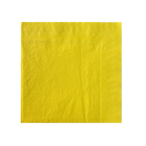 Roll-Up Kağıt Peçete Sarı 33 x 33cm 20li - 2
