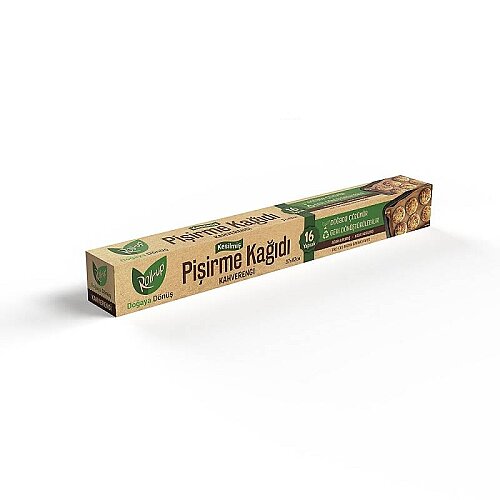Roll-up Kahverengi Kesilmiş Pişirme Kağıdı 37*42 cm 16 Yaprak - Roll-up