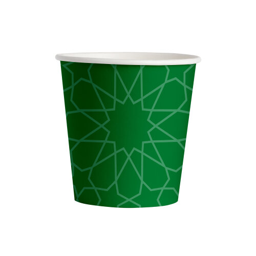 Roll-Up Karton Bardak 7 oz Renkli 50 Adet - 2