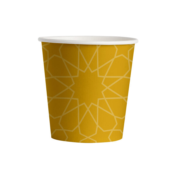 Roll-Up Karton Bardak 7 oz Renkli 50 Adet - 5