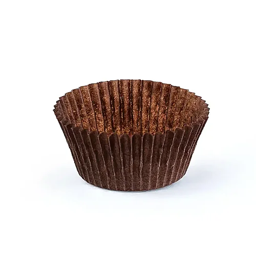 Roll-up Muffin Kek Kapsülü Kahverengi İnce 100 Adet