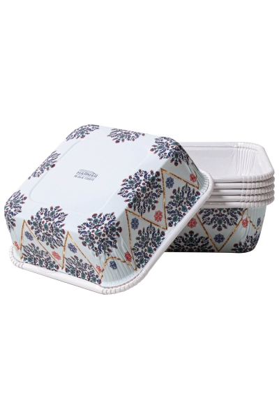 Roll-Up Premium Aşure Kare Kase 6lı - 1