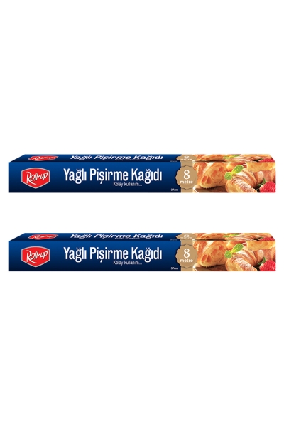 Roll-Up 8 Metre Pişirme Kağıdı 37cm 2li Kutu Set - 1