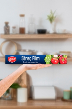 Roll-Up Streç Film 30cm x 33m 1 Adet - 2