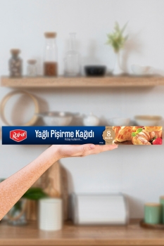 Roll-Up Silikonlu Pişirme Kağıdı 37cmx8m 1 Adet - 2