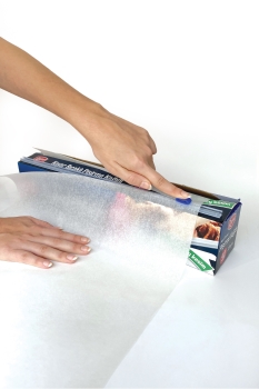 Roll-Up Silikonlu Pişirme Kağıdı Kayar Bıçak Hediyeli 37cm x 40 m 1 Adet - 2