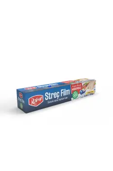 Roll-Up Kayar Bıçak Hediyeli Streç Film 45cm x 300m 9mic 1 Adet - Roll-up