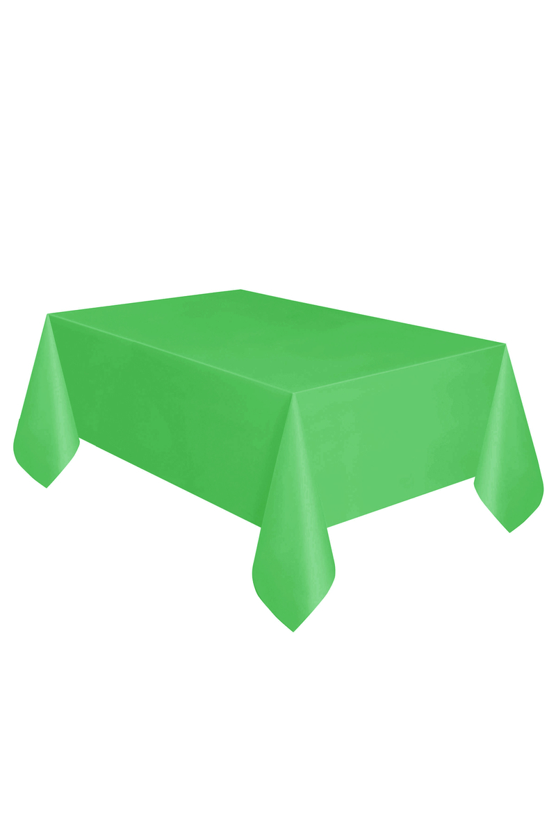 Roll-Up Plastik Masa Örtüsü Yeşil 137 x 270cm 1 Adet - 1